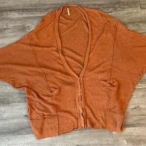 Rust Orange Women's Sweater Free People size S#20